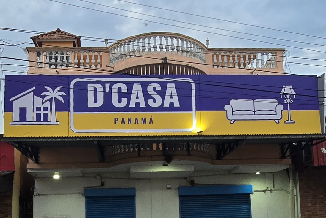 Fachada de D'CASA Panamá en La Chorrera